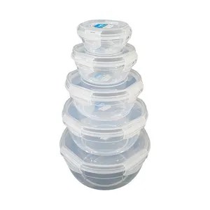 ظرف نگهدارنده ویرو پلاستیک کد 307 مجموعه 5 عددی