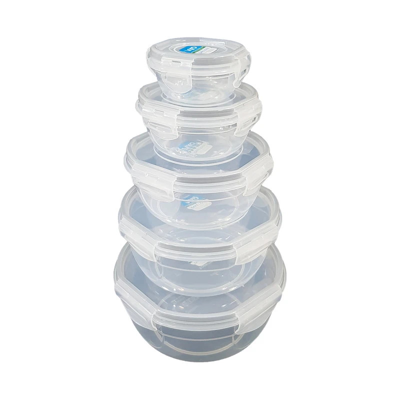 ظرف نگهدارنده ویرو پلاستیک کد 307 مجموعه 5 عددی