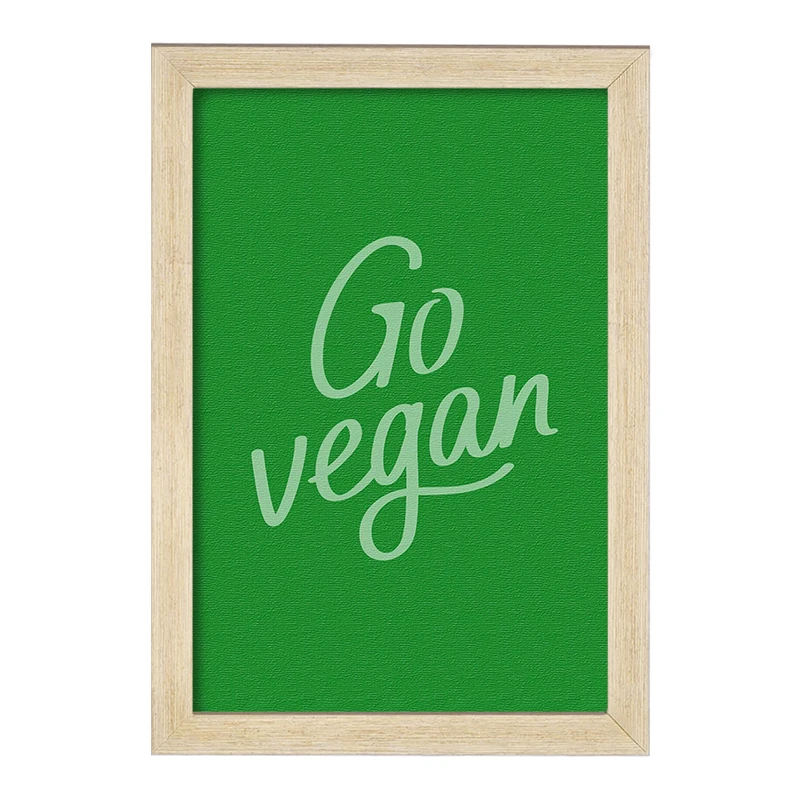 تابلو خندالو مدل وگن Vegan کد 31121