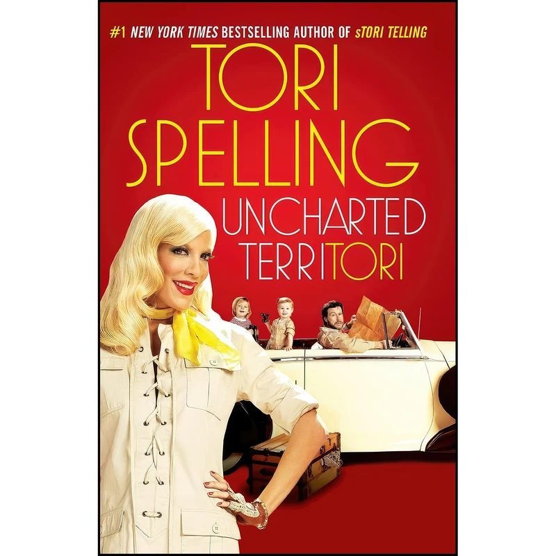 کتاب uncharted terriTORI اثر Tori Spelling and Hilary Liftin انتشارات Gallery Books
