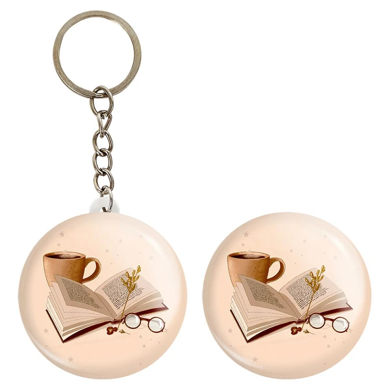 پیکسل خندالو مدل کتاب کد 25848 به همراه جاکلیدی