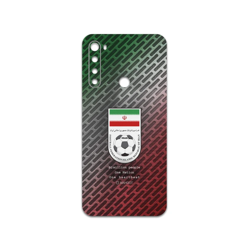 برچسب پوششی ماهوت مدل Iran-National-Football-Team مناسب برای گوشی موبایل شیائومی Redmi Note 8