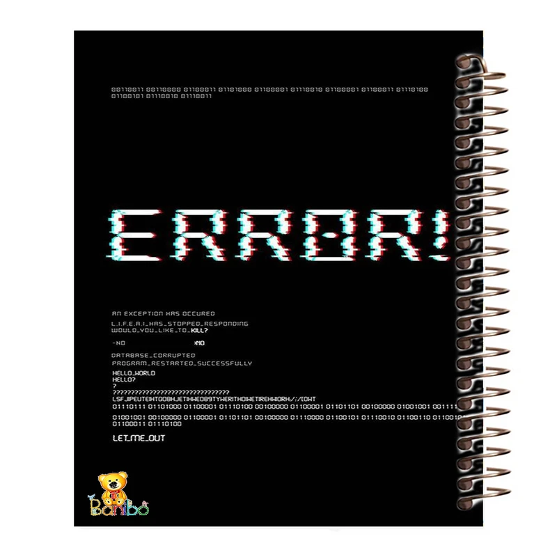 دفتر نقاشی 100 برگ سیمی بانیبو مدل error کد 3522