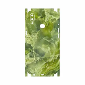 MAHOOT Green Crystal Marble-FullSkin Cover Sticker for Samsung Galaxy A10s