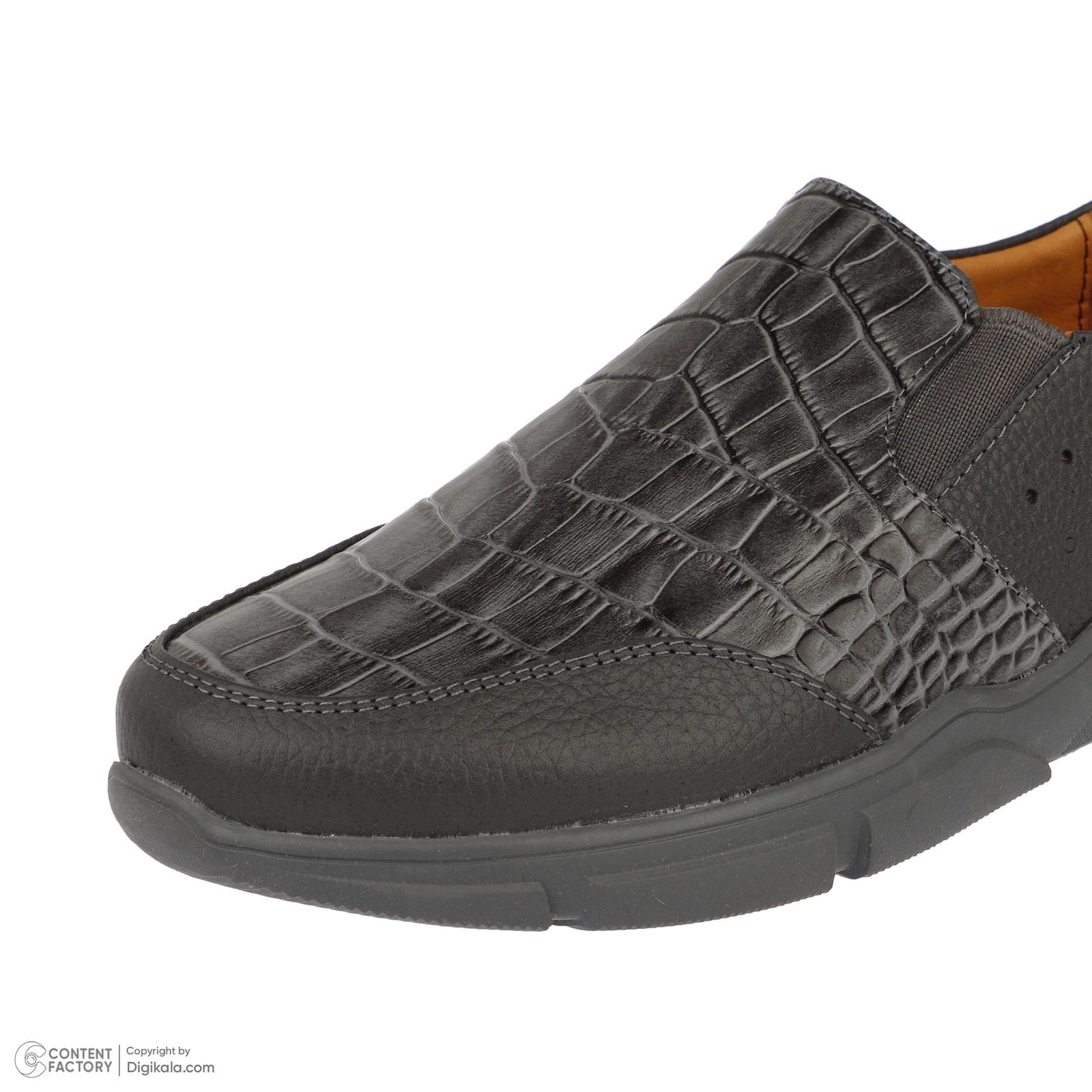 کفش روزمره زنانه کایا چرم مدل K202-corco-gray	 -  - 3