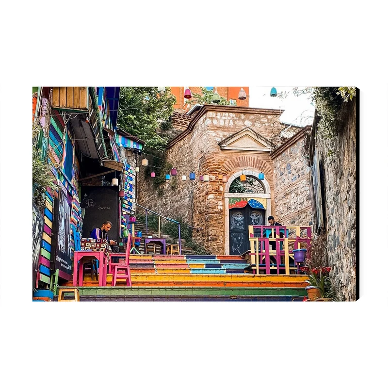 تابلو شاسی عرش طرح گردشگری ترکیه مدل محله بالات کد As5997