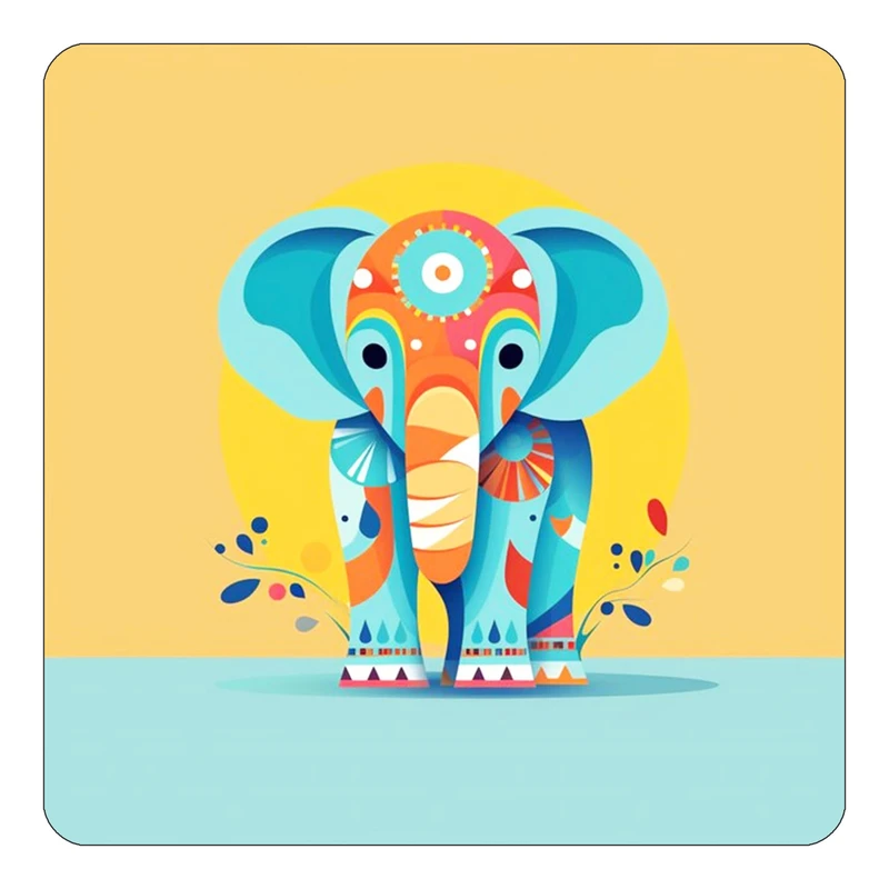 مگنت کاکتی طرح حیوانات رنگی مدل mp26428