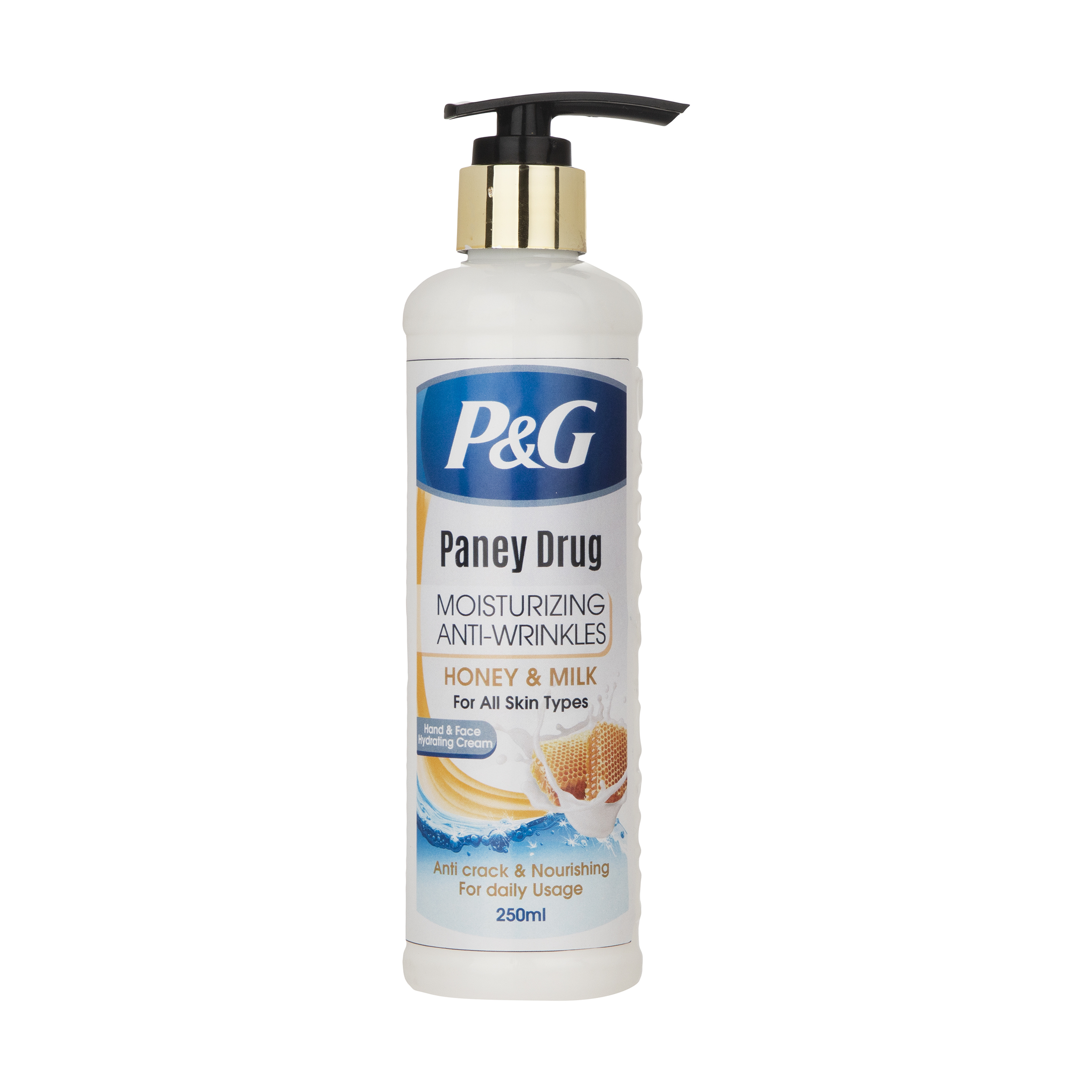 کرم مرطوب کننده پانی دراگ مدل HONEY And MILK حجم 250 میلی لیتر