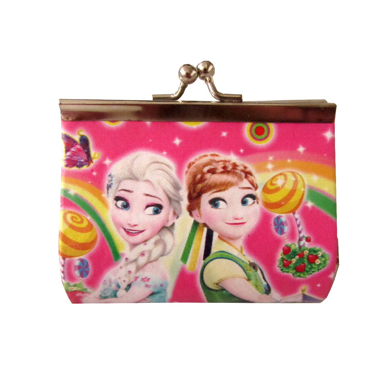 کیف پول دخترانه طرح فروزن کد B09