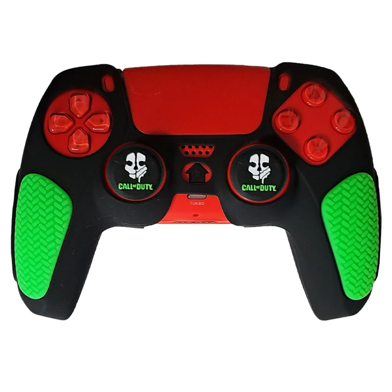 محافظ دسته بازی پلی استیشن 5 مدل Anti Slip PS5346 به همراه روکش آنالوگ