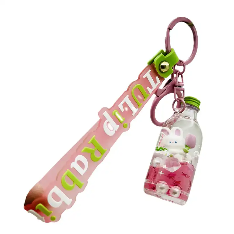 جاکلیدی مدل آکواریومی طرح خرگوش گل بدست کد 1095B