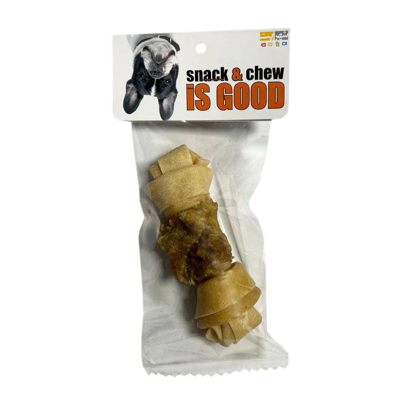 تشویقی سگ ایزگود شهرپت مدل استخوان گره ای دورپیچ سیرابی