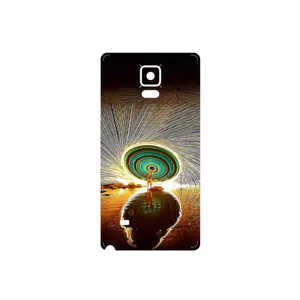 MAHOOT Night Light Fountain Cover Sticker for Samsung Galaxy Note 4