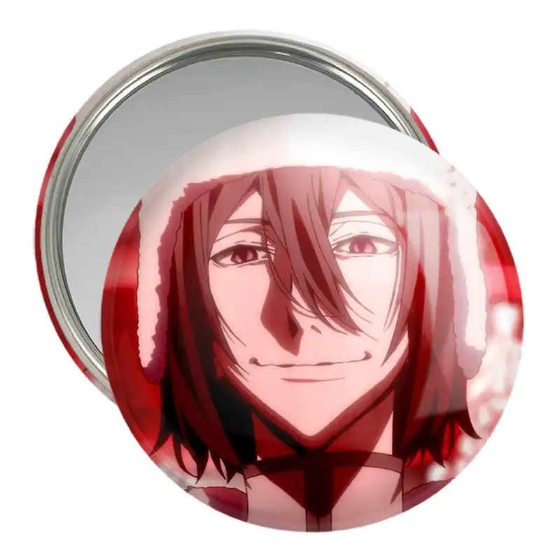 آینه جیبی خندالو مدل فئودور انیمه سگ های ولگرد بانگو  کد 15646