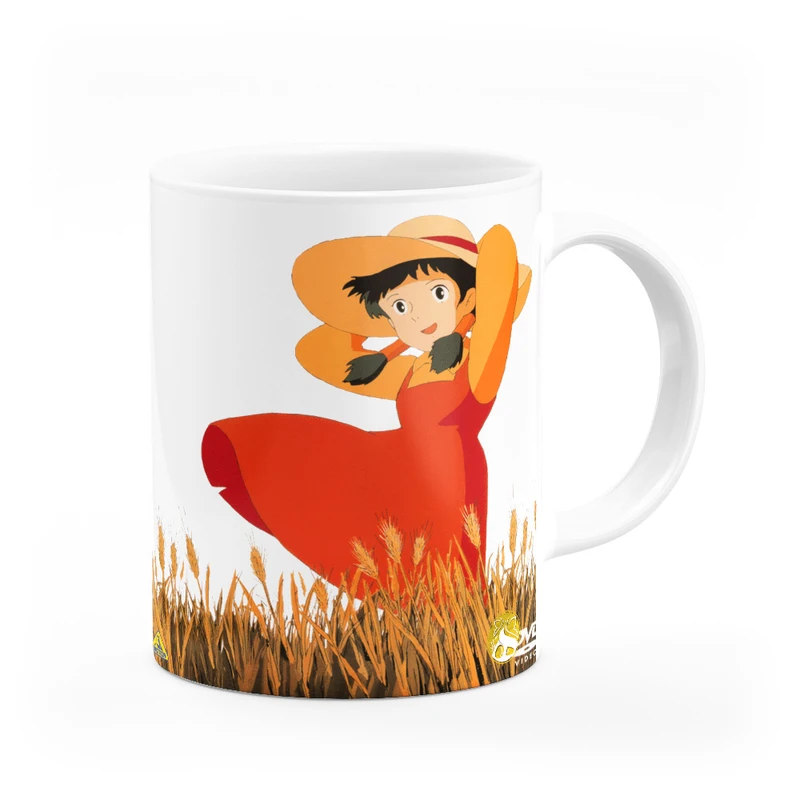 ماگ هومرو طرح انیمیشن حنا دختری در مزرعه مدل MG4088