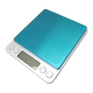 ترازو آشپزخانه دیجیتال مدل  3kilos حداکثر ظرفیت قابل اندازه‌گیری 3 کیلوگرم با دقت اندازه‌گیری 0.1 گرم