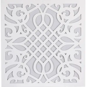 تایل سقفی مدل ارتمیس طلق دوغی کد 06 سایز 60x60 سانتی متر مجموعه 4 عددی
