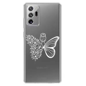 Megafone Butterfly Girl C53-W Cover For Samsung Galaxy Note 20 Ultra