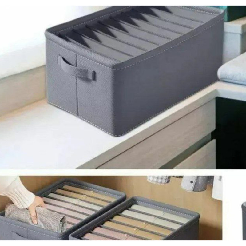 باکس نظم دهنده مدل ۶ خانه پارچه ای کد ۱۳۲
