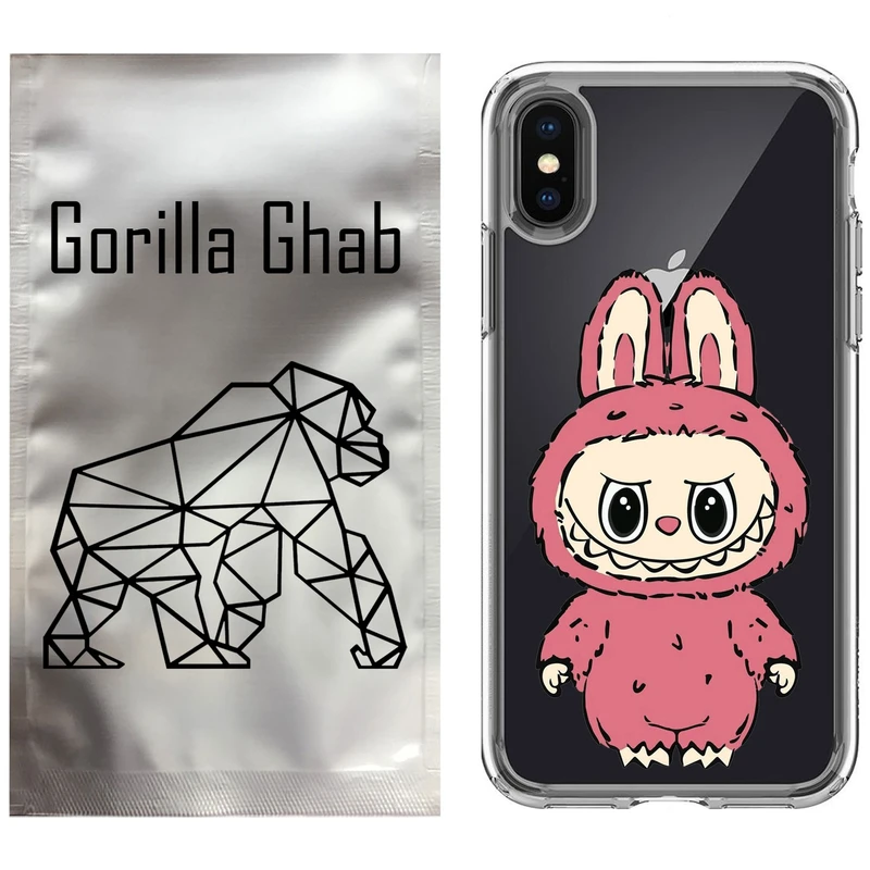 کاور گوریلا قاب مدل CLG کد 149 طرح لبوبو مناسب برای گوشی موبایل اپل iPhone X / XS