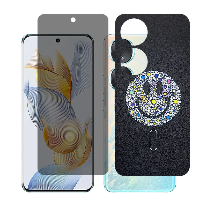 محافظ صفحه نمایش حریم شخصی گلس مدل Together مناسب برای گوشی موبایل آنر 70 به همراه برچسب پوششی