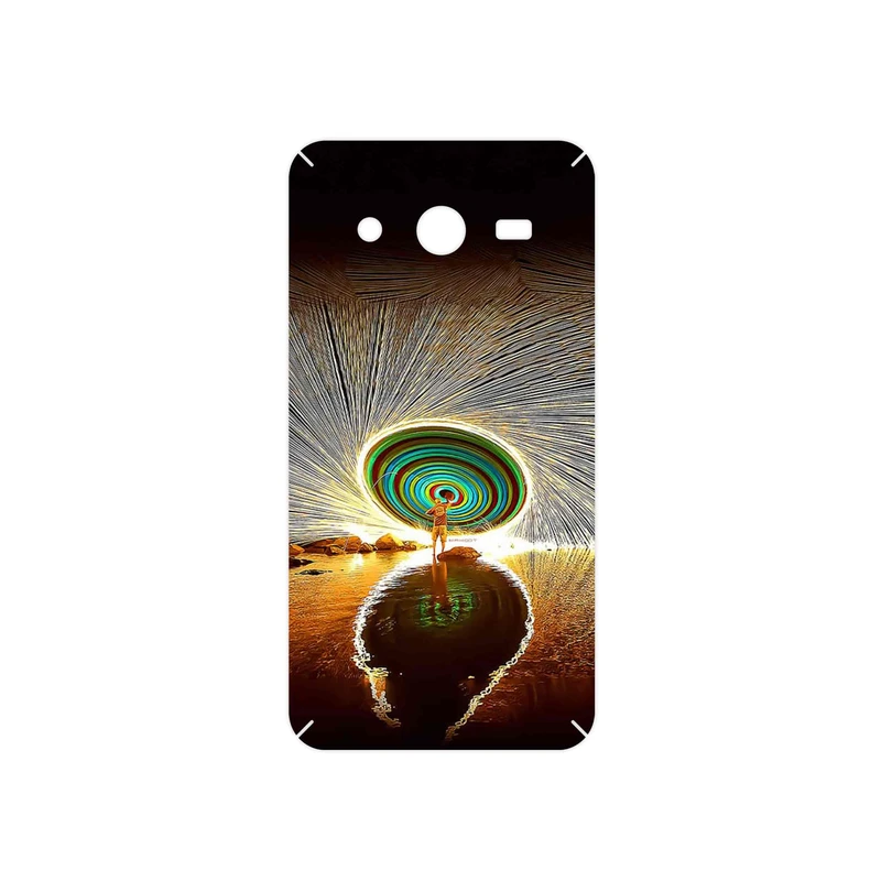 برچسب پوششی ماهوت مدل Night Light Fountain مناسب برای گوشی موبایل سامسونگ Galaxy Core 2