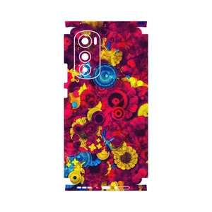 MAHOOT Vector Flower Garden Digital Art-FullSkin Cover Sticker for Motorola Edge 30