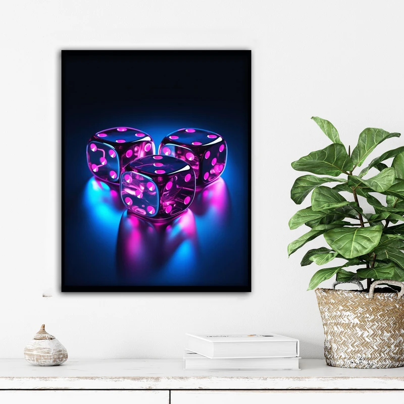 تابلو آتریسا طرح نئون مدل ATNE073