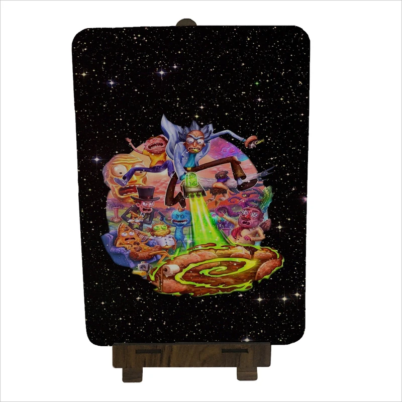 تابلوشاسی رومیزی طرح ریک اند مورتی کد bm5