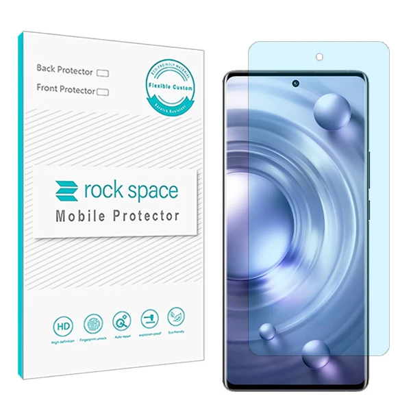 محافظ صفحه نمایش ضد اشعه آبی راک اسپیس مدل HyBLU مناسب برای گوشی موبایل ویوو X80 Pro