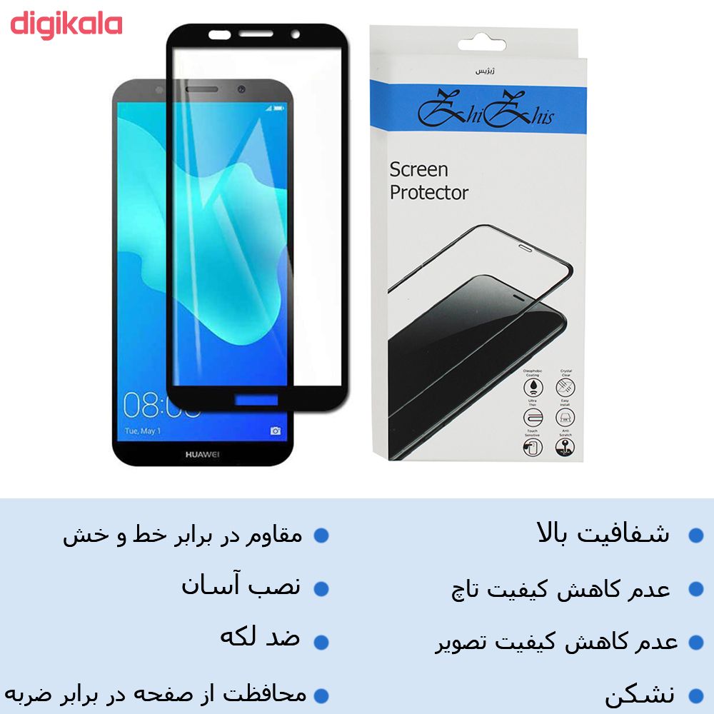 محافظ صفحه نمایش سرامیکی ژیژیس مدل ZHC مناسب برای گوشی موبایل هوآوی Y5 lite main 1 2