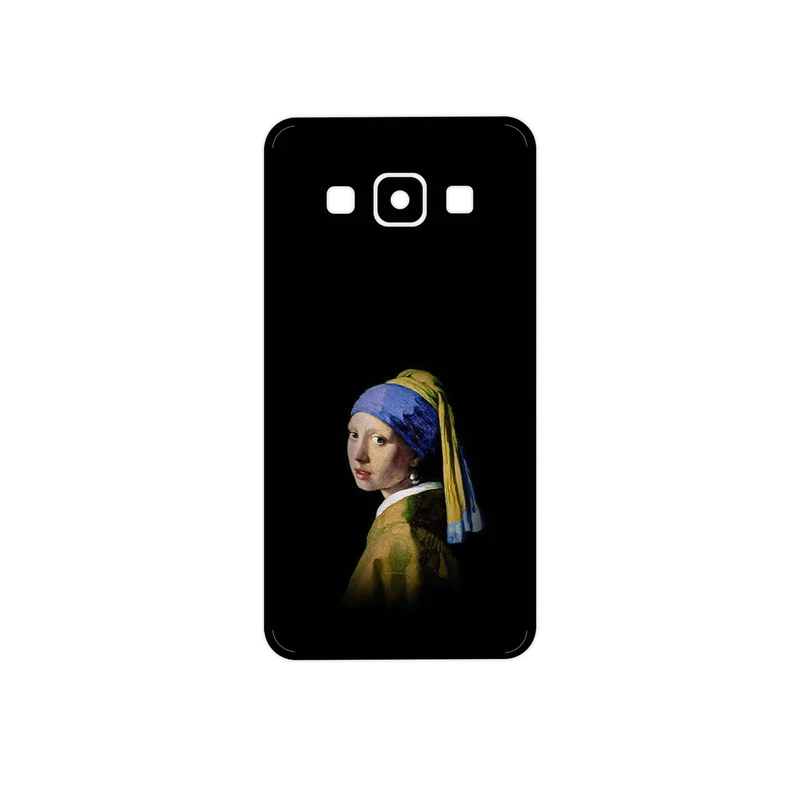 برچسب پوششی ماهوت مدل Girl with a Pearl Earring of Vermeer مناسب برای گوشی موبایل سامسونگ Galaxy A3