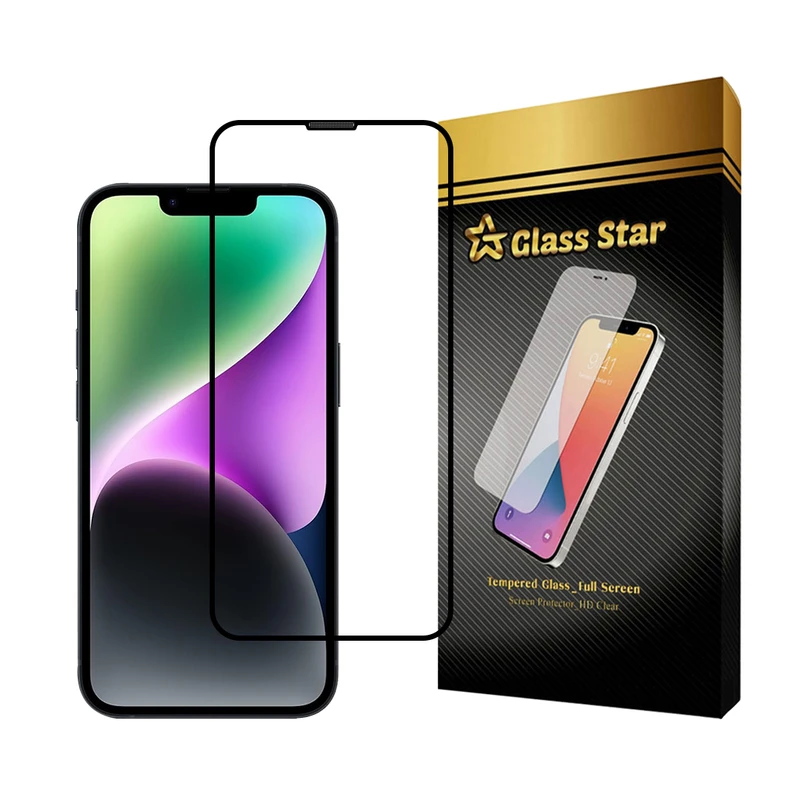 محافظ صفحه نمایش گلس استار مدل STATICG مناسب برای گوشی موبایل اپل iPhone 13 /13 Pro / 14