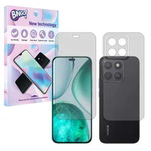 Bingo Tough model matte screen protector suitable for Honor X8c mobile phone along with the back protector