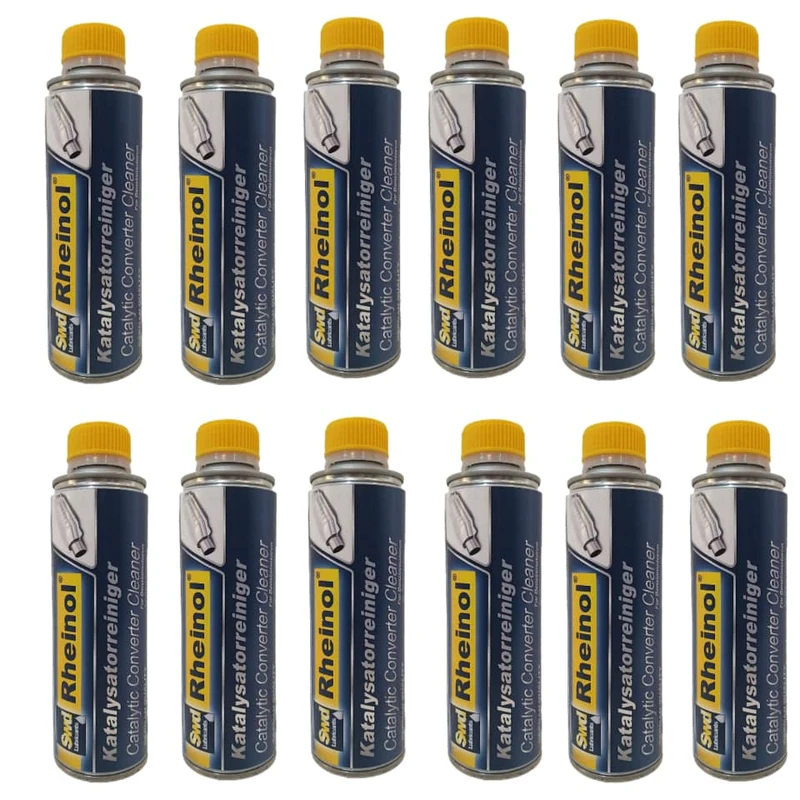 تمیز کننده سیستم کاتالیزور خودرو اس دبلیو دی مدل S111402 حجم 300 میلی لیتر بسته 12 عددی 
