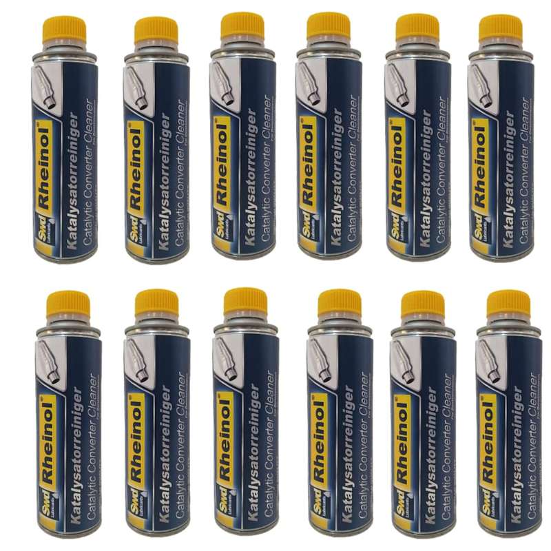 تمیز کننده سیستم کاتالیزور خودرو اس دبلیو دی مدل S111402 حجم 300 میلی لیتر بسته 12 عددی 