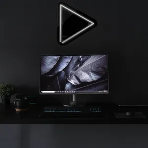 چراغ دیواری نئون دیزاین مدل Play-BL_WHT