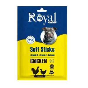 تشویقی سگ رویال کوکو با طعم مرغ مدل مدادی نرم وزن ۵۵ گرم
