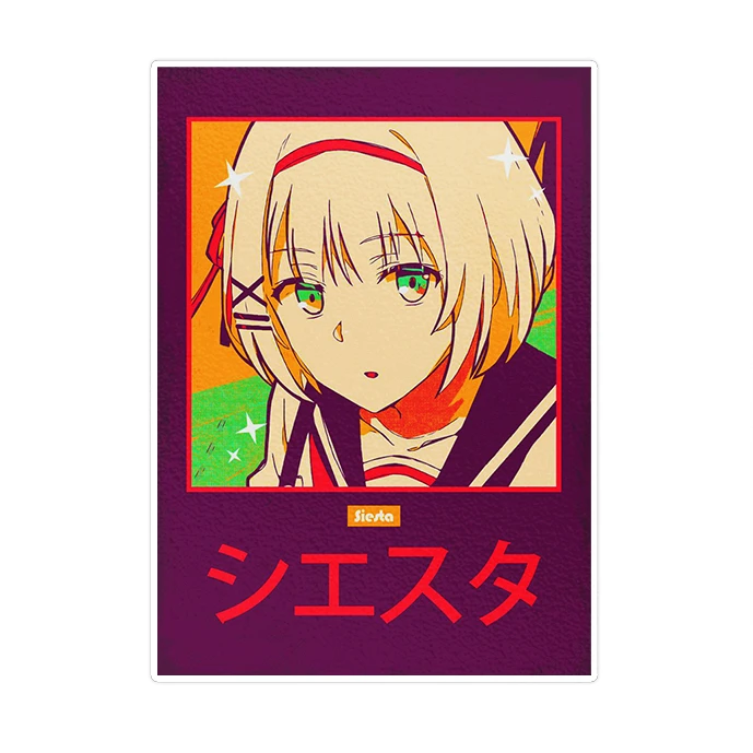 استیکر تزئینی موبایل و تبلت ماسا دیزاین مدل SM036 ANIME