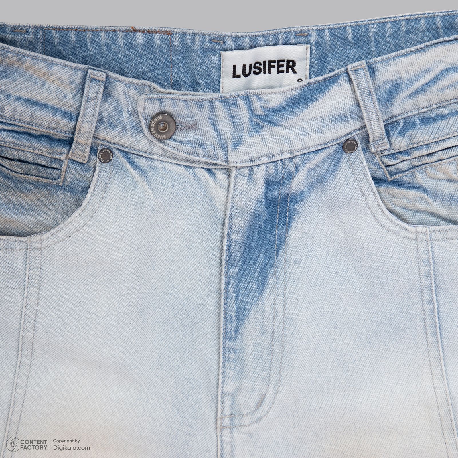 شلوار جین بگ زنانه لوسیفر مدل W22129 -  - 8