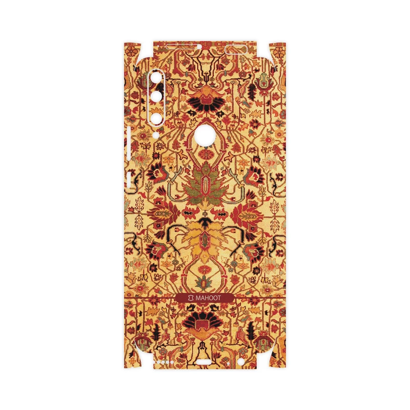 برچسب پوششی ماهوت مدل Persian-Carpet-Yellow-FullSkin مناسب برای گوشی موبایل آنر 9X