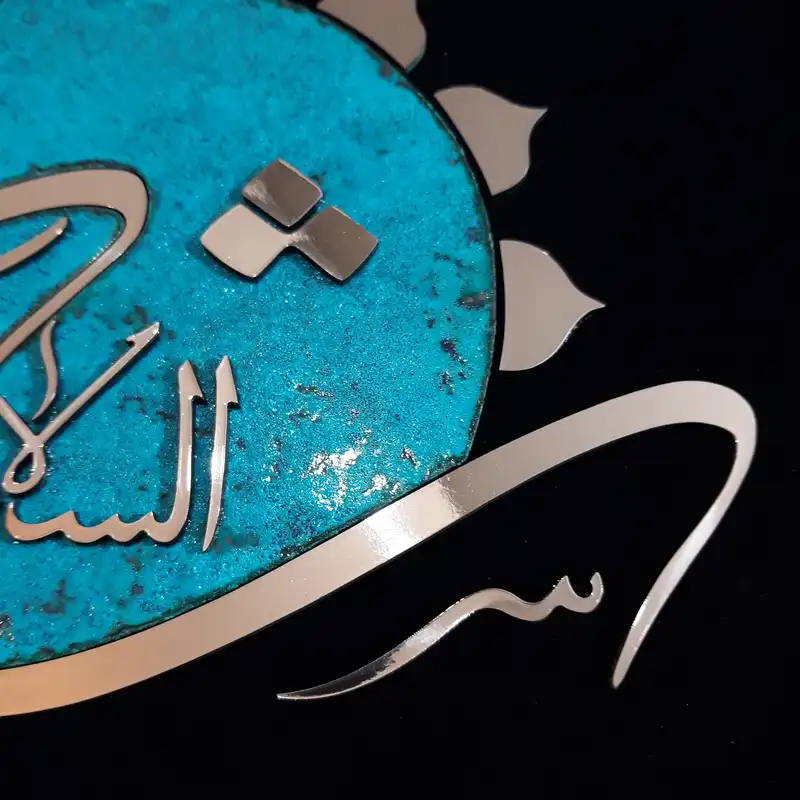 تابلو معرق مس                                         مدل شمس الشموس                                          کد shms08