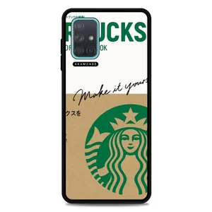 AKAM AMCWSGA71-STARBUCKS6 Cover For Samsung Galaxy A71