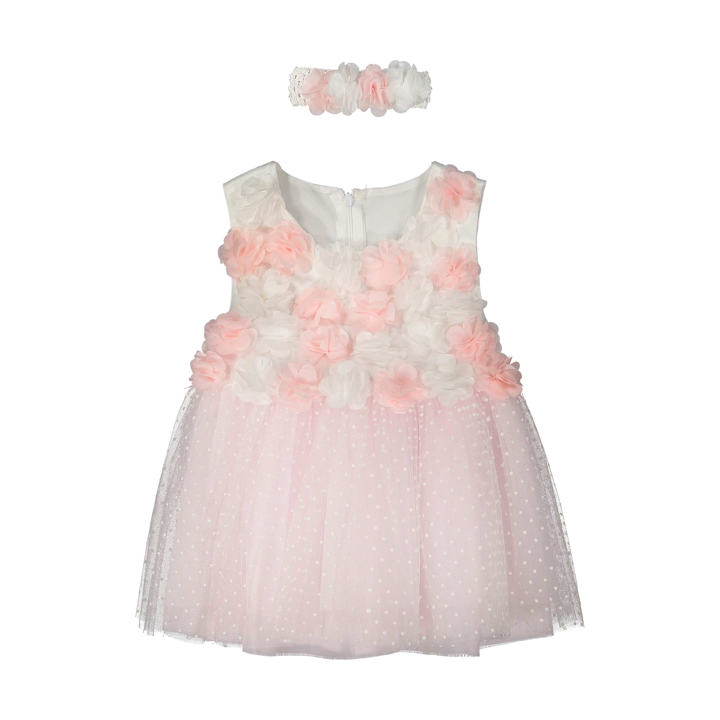 ست پیراهن و هدبند دخترانه مدل 001