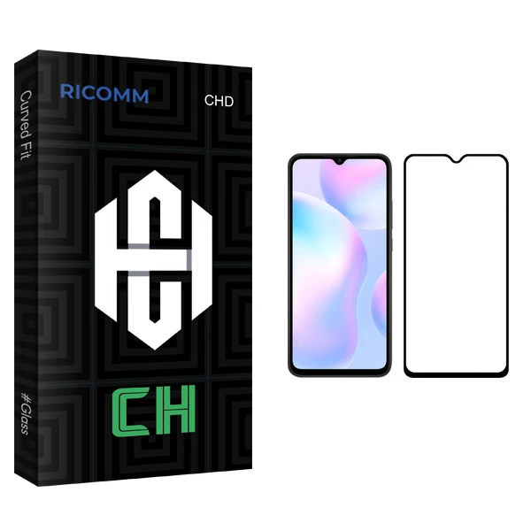 محافظ صفحه نمایش ریکام مدل CH glass مناسب برای گوشی موبایل شیائومی Redmi 9A