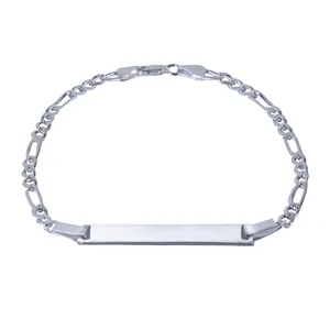 دستبند نقره زنانه بازرگانی میلادی کد DP_007