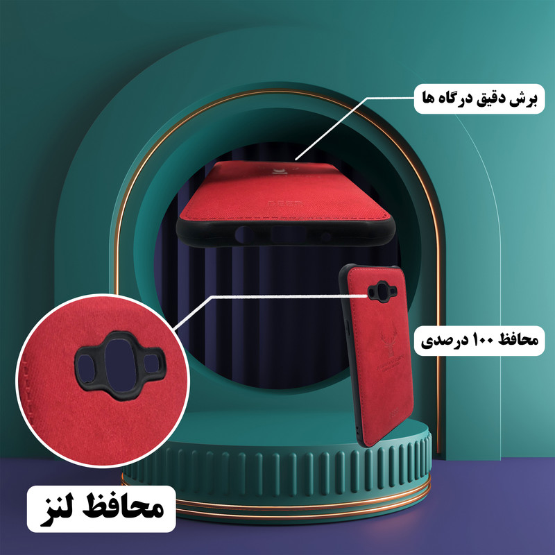 کاور دیامانته مدل Cervo Ros مناسب برای گوشی موبایل سامسونگ Galaxy S21 Fe
