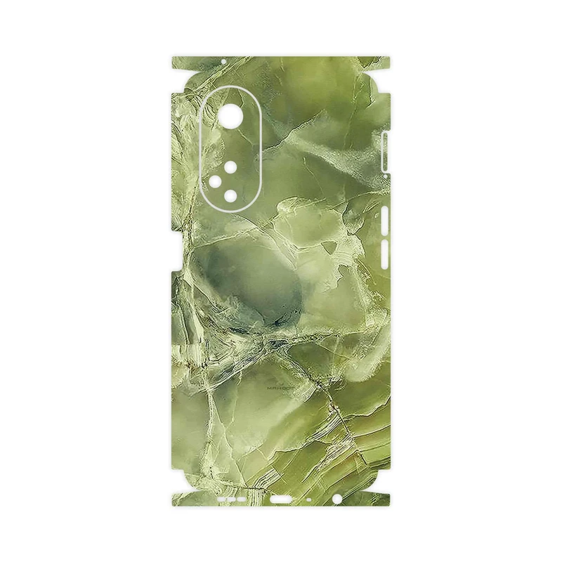 برچسب پوششی ماهوت مدل Green_Crystal_Marble-FullSkin مناسب برای گوشی موبایل اپو A98