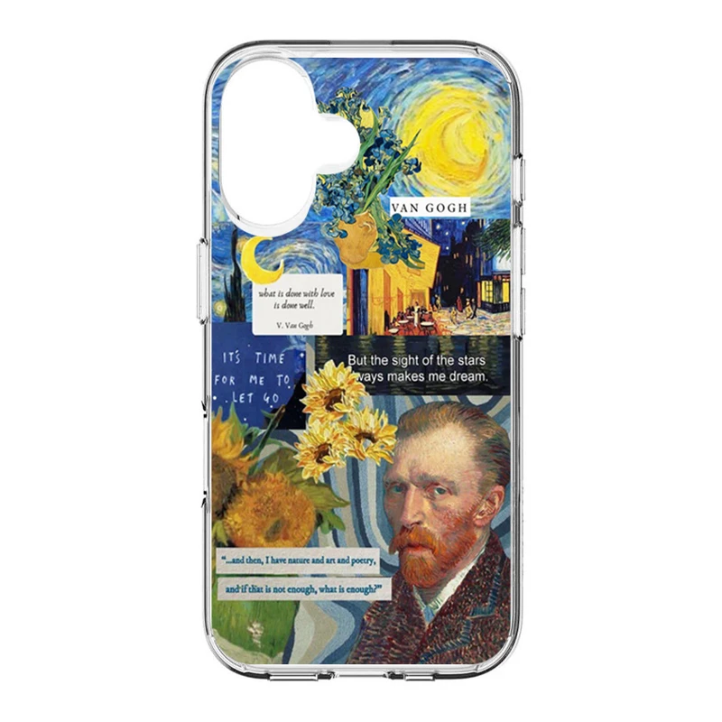 کاور طرح Van Gogh مناسب برای گوشی موبایل اپل IPhone 17