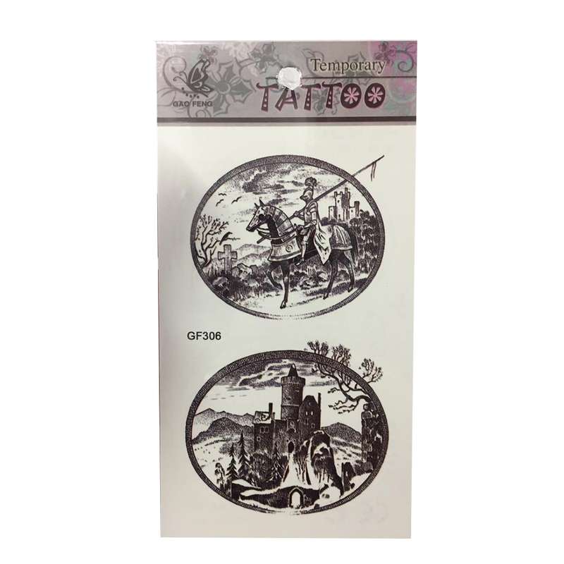 تتو موقت طرح قلعه کد 242